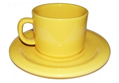 Juego X6 Tazas Con Plato De Porcelana 2da Cafe Te Infusiones