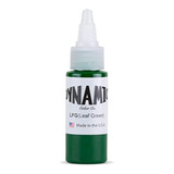 Tinta Tatuar Dynamic Ink Profesional Verde 1 Oz Nueva Tattoo