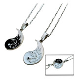 Collares Para Parejas Ying Yang  / Amor/ Promesa/dragón 