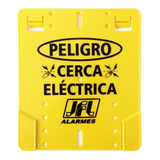 Cartel De Advertencia Para Cerco Electrico Peligro Martinez