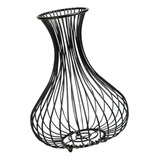 Soporte De Corcho De Metal, Contenedor Decorativo, Negro