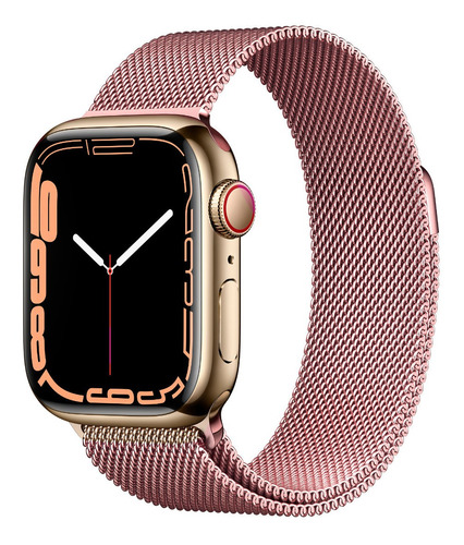 Correa Para Apple Watch Magnetica Metal Premium 41 45 Mm