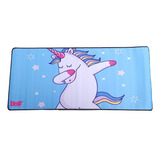 Mousepads Gamer Unicornio Pop  X L 90x40 Cm Antideslizante