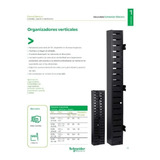 Organizador Para Rack Vertical 2,04 Mtrs Schneider Electric