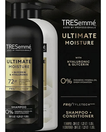  Pack Champú Y Acondicionador Tresemme Con Glicerina