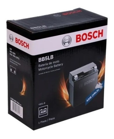 Bateria Moto Bosch Bb5lb Yb5l-b Yamaha Fz 16 160 New Wave Jm