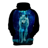 Blusa De Frio Moletom Lobo Animal Bicho Selva Hd 05