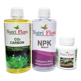 Fertilizantes Nutri Flora Npk + Carbon + Pro-tabs 