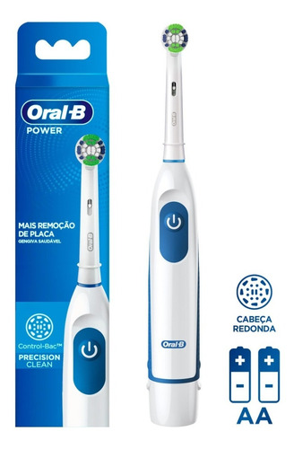 Escova De Dentes Elétrica Pro-saúde Power 2 Pilhas Oral-b 