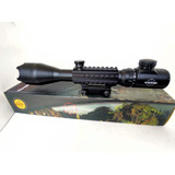 Luneta Sniper 4x16x50 Reticulo Iluminado Envio Imediato 20mm