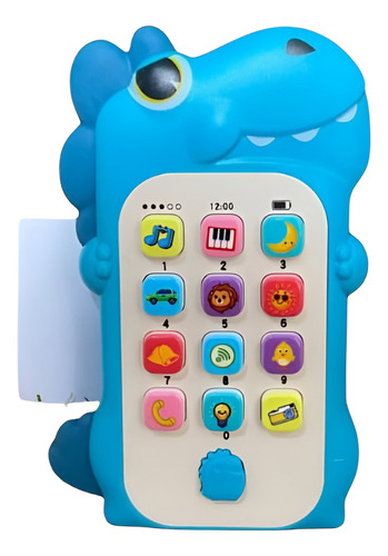 Brinquedocelular Dinossauro Interativo Musical Educativo