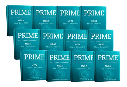 Preservativos Prime Mega X36u (12x3) - Envío Discreto