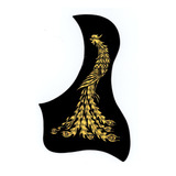 Golpeador Para Guitarra Acústica Pickguard Golden Peacock