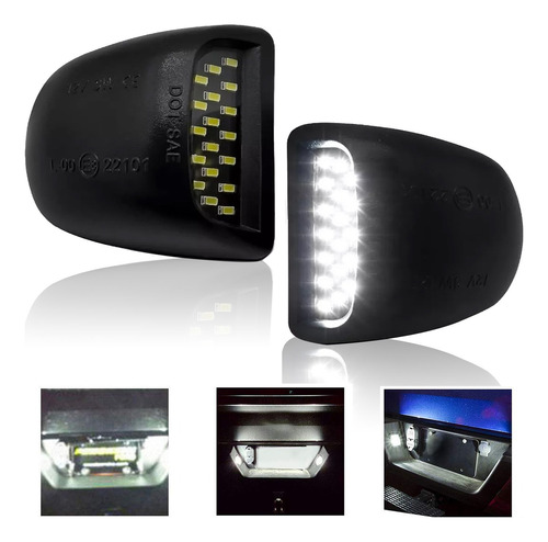 Luz De Placa Led Para Chevrolet Silverado Cheyenne 2000-2013