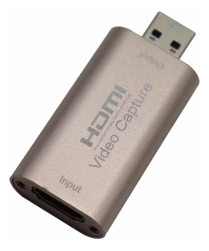 Capturadora De Video Hdmi A Usb Pc,ps4,ps5,xbox,nintendo 