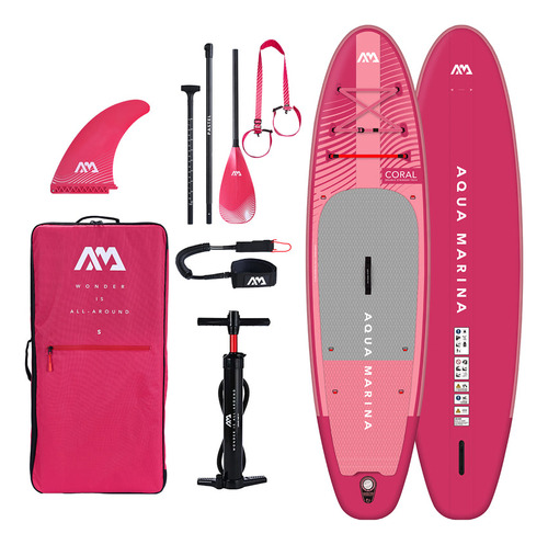 Tabla Stand Up Paddle Sup Inflable Aquamarina Coral