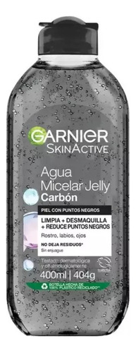 Garnier Agua Micelar Jelly Purificante Con Carbón 400 Ml