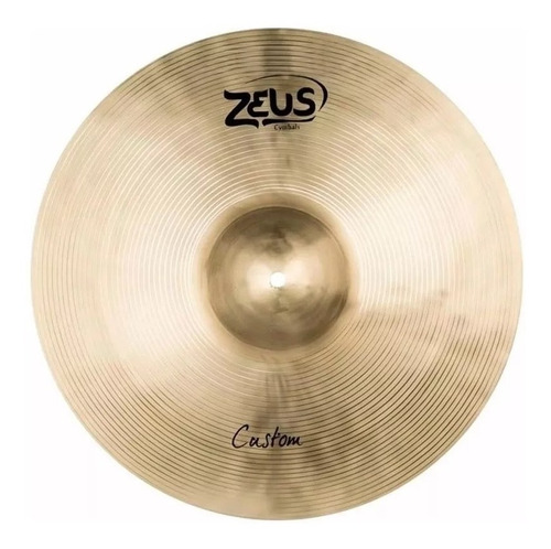 Prato Bateria Ataque 17 Zeus Custom Crash Zcc17 Bronze B20