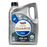 Aceite Total Quartz 7000 Semisintetico Nafta 10w40 4 Litros