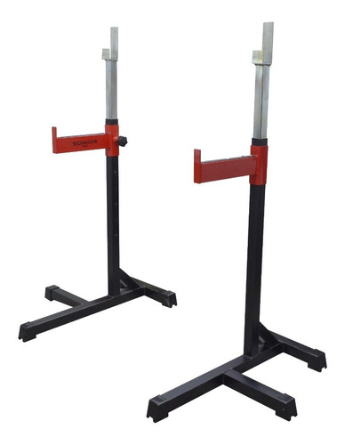 Rack Sentadillas Parantes Con Asistencia Regulable Sonnos