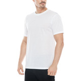 Camisa Masculina Camiseta Básica Slim Fit Malha Fria Atacado