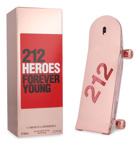 Perfume Carolina Herrera 212 Heroes Mujer 80 Ml Edp Original