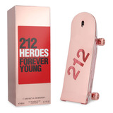 Perfume Carolina Herrera 212 Heroes Mujer 80 Ml Edp Original