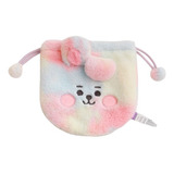 Bolsa Original Peluche Bt21 Prism Pouch Rainbow Arcoíris Bts