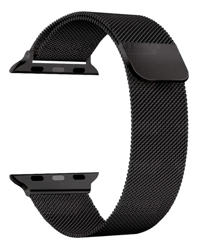 Banda Manilla De Acero Compatible Con Reloj Apple Watch 44mm