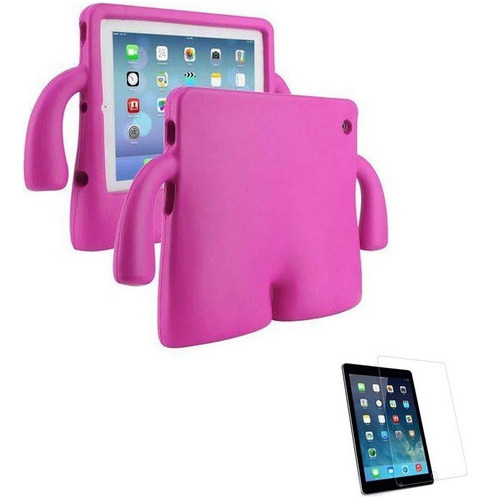 Capa Infantil Galaxy Tab A7 T220/t225 8,7 /pel Vidro -rosa