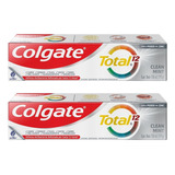 Pack 2 Colgate Pasta Dental Total 12 Clean Mint Anticaries