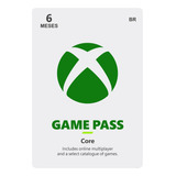 Cartão Xbox Game Pass Gamepass Digital  10brl 6 Meses