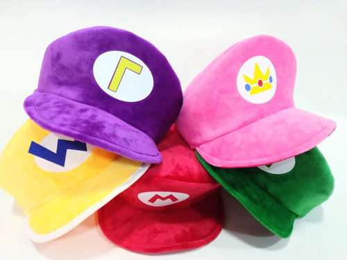 Gorro Super Mario Bros X 5 Colores