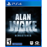 Game Ps4 E Ps5 Alan Wake Remastered Ps4 Envio Rápido