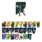 25 Cartões Para Nintendo Nfc Amiibo Zelda Breath Of The Wild