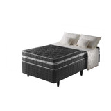 Cama Box Solteiro King + Colchão Extra Firme Brooklyn 96cm