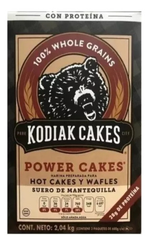 2.04 Kodiak Cakes Harina Para Hot Cakes Y Waffles 