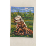 Golden Retriever  Pintor Moises 