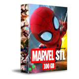 Archivo Stl Pack Marvel, Stl Marvel Pack Premium