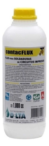 Flux Liquido Contacflux Delta Botella X 1lt Soldaduras Elect