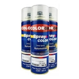 Colorgin Aerosol Apto Bicapa Laca Negro Blanco Rojo Azul 