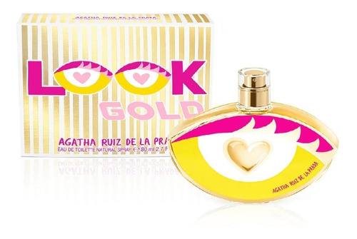 Agatha Ruiz De La Prada Look Gold Edt 80 Ml Mujer