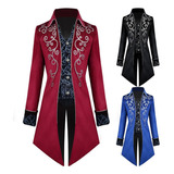 Chaqueta Victoriana Medieval De Estilo Vintage Para Hombre Y