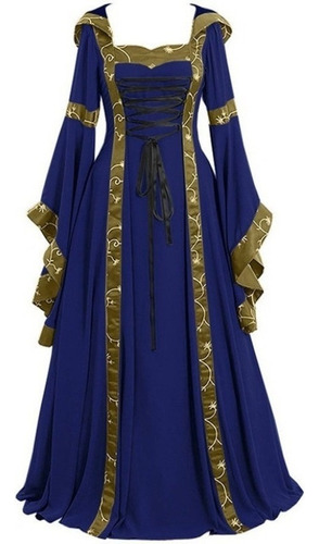 . Vestido Gótico Medieval De Mujer Vestido Vintage De