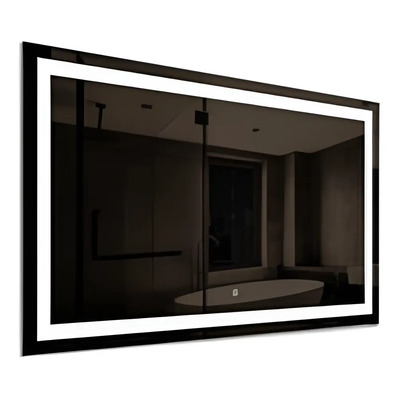 Espejo Rectangular Colorlux Full Lux LED 52x120cm Luz Fría Toque Pared | Meses sin interés