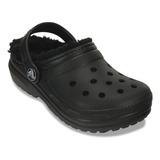 Zueco Crocs Classic Lined Bebé Black