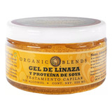 Gel Linaza Y Proteína De Soya 520ml Organic Blends Capilar