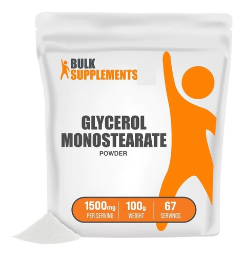 Bulk Supplements | Glycerol Monostearate | 100g | 67 Service