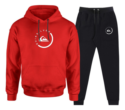 Conjunto Moletom Quiksilver Masculino E Feminino