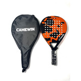 Pala Padel 38mm Carbon Hibrido + Bolso 2 Diseños Importada